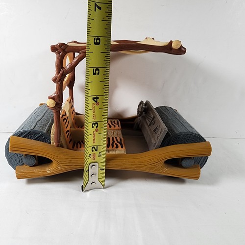 Coche The Flintstones Flintmobile con toldo 1993 Mattel Hanna-Barbera - Imagen 9 de 9