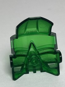 LEGO Bionicle Trans-Green Kaukau Kanohi Mask