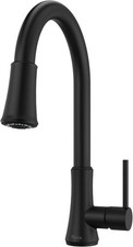 Pfister G529-PF2B Pfirst Single Handle Pull Down Kitchen Faucet Matte Black