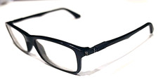 Ray Ban RB7017 Black Rectangle Eyeglasses Frame 51-17 145