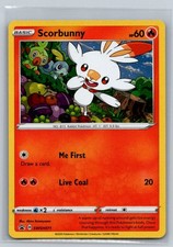 Scorbunny SWSH071 NM Holo Sword & Shield Promo Pokemon