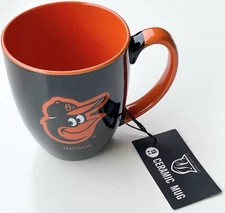 Baltimore Orioles MLB 15oz Ceramic Coffee Cup Ceramic Mug The Memory Company New
