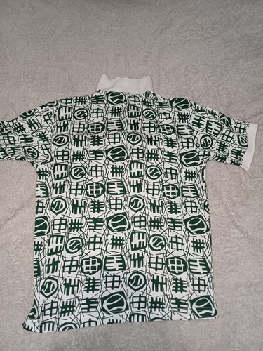 Vintage Nike Challenge Court t shirt 90s Aggasi Tenis Retro Polo Men's Sz S - Picture 6 of 6