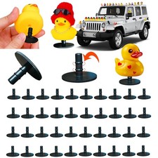 10 Pcs Duck Holder for Jeep Dash, Rubber Duck Mount, Fixed Display, 2024 Upgrade