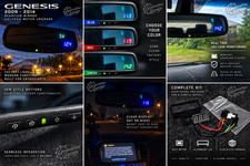 Voltage Meter Mirror Mod For Genesis Coupe Sedan 2009 - 2014 Voltage Meter Mirror Mod For Genesis Coupe Sedan 2009 - 2014