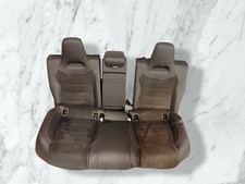 Original Mercedes CLA45 AMG C118 Rücksitzbank Leder Alcantara Rot Naht Armlehne Original Mercedes CLA45 AMG C118 Rücksitzbank Leder Alcantara Rot Naht Armlehne