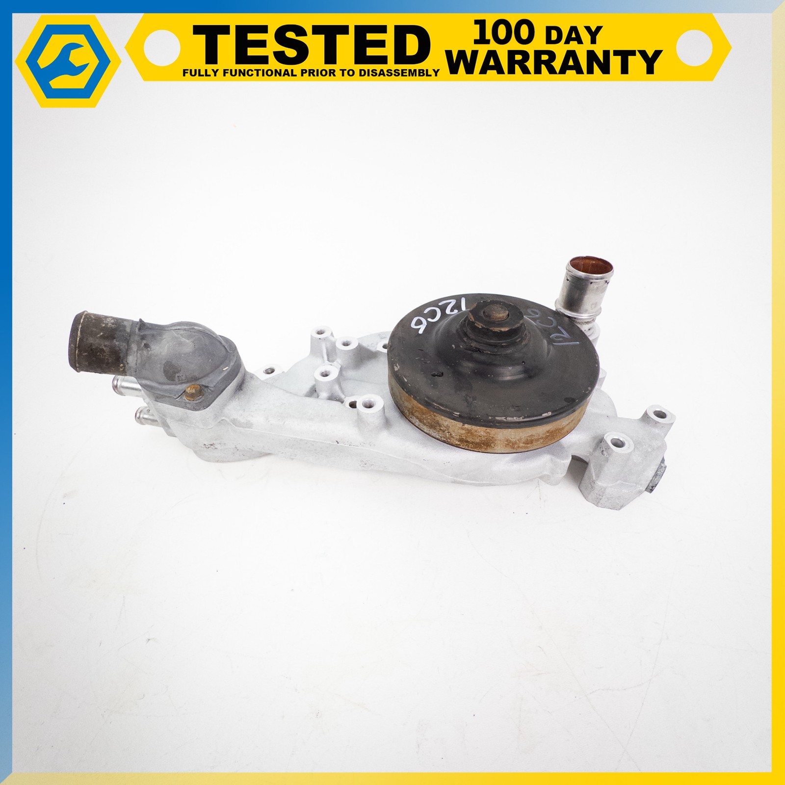08-13 CHEVROLET CORVETTE C6 6.2L LS3 ENGINE MOTOR WATER PUMP GASKET ASSEMBLY OEM