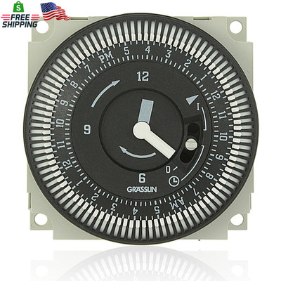 Grasslin FM1 Series 24 Hour Timer STUZH-L with Manual Override