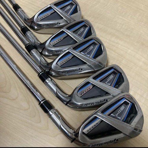 Taylormade SiM MAX OS Iron SET #6-pw 5pc Steel KBS MAX MT85 Flex:S Stiff