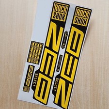 Rockshox Zeb Select Fork Stickers 2020 2024 Mountain Bike Downhill Enduro Decal
