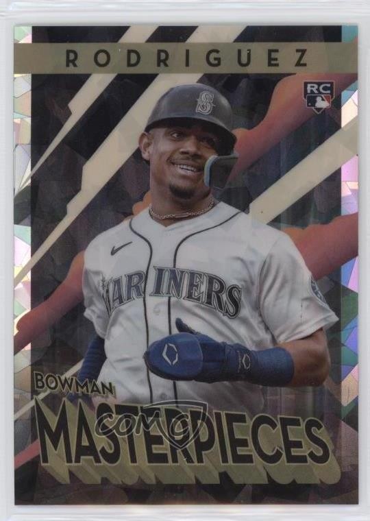 2022 Bowman's Best Atomic Refractor Julio Rodriguez #BM-10 Rookie RC 1d59