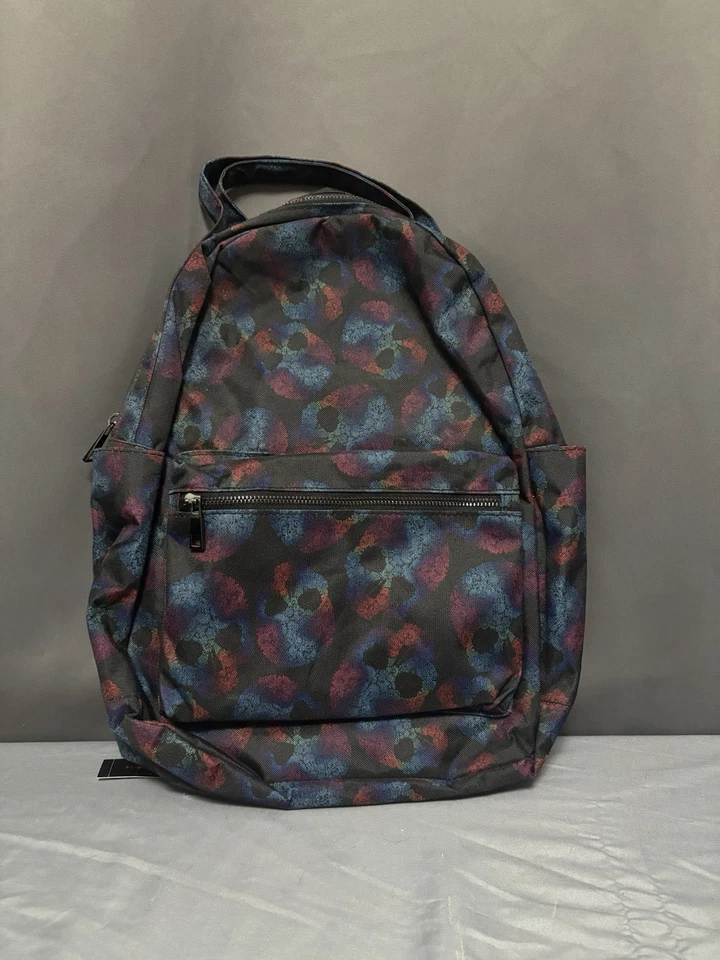 NO BOUNDARIES女式圆顶背包学校度假头骨印花 — 第 2/4 张图片