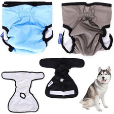 Couches lavables culotte pour chien pantalon de protection sous-vêtements...