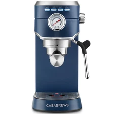 Espresso Machine 20 Bar, Professional Espresso Maker with Milk Frother Steam ...