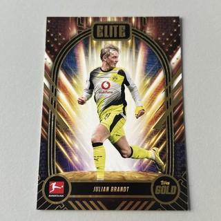 Julian Brandt Topps Gold Bundesliga Elite BVB 2025 26