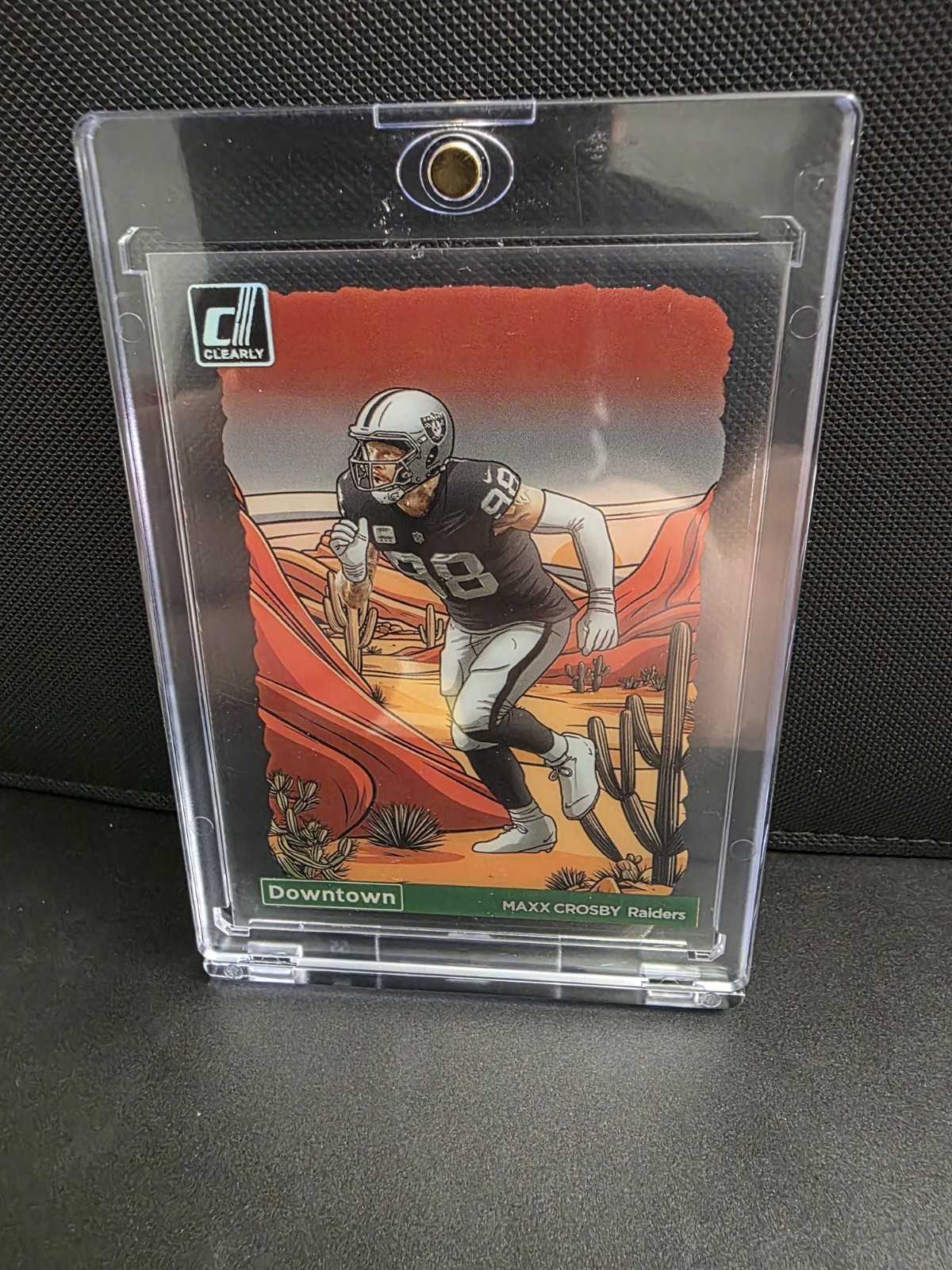 2024 Panini Clearly Donruss - Downtown Maxx Crosby #23