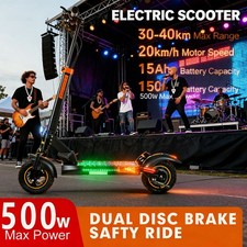 70 - mile Adult E - Scooter: 28 mph, Dual Safety, Enjoy High - speed Journeys