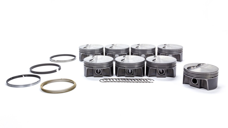 Mahle Pistons 930217905, Kit Aluminum Ls1 Powerpak F/T Piston Set 3.905