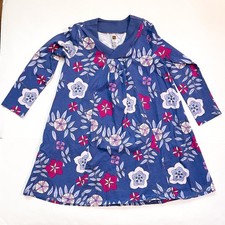 Tea Collection Mountainside Floral Trapeze Dress, Size 10