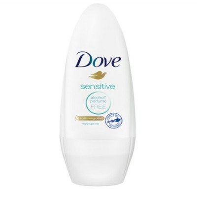 Dove Sensitive Roll-On Deodorant 40ml Korean Edition 48h Fresh Care NEW