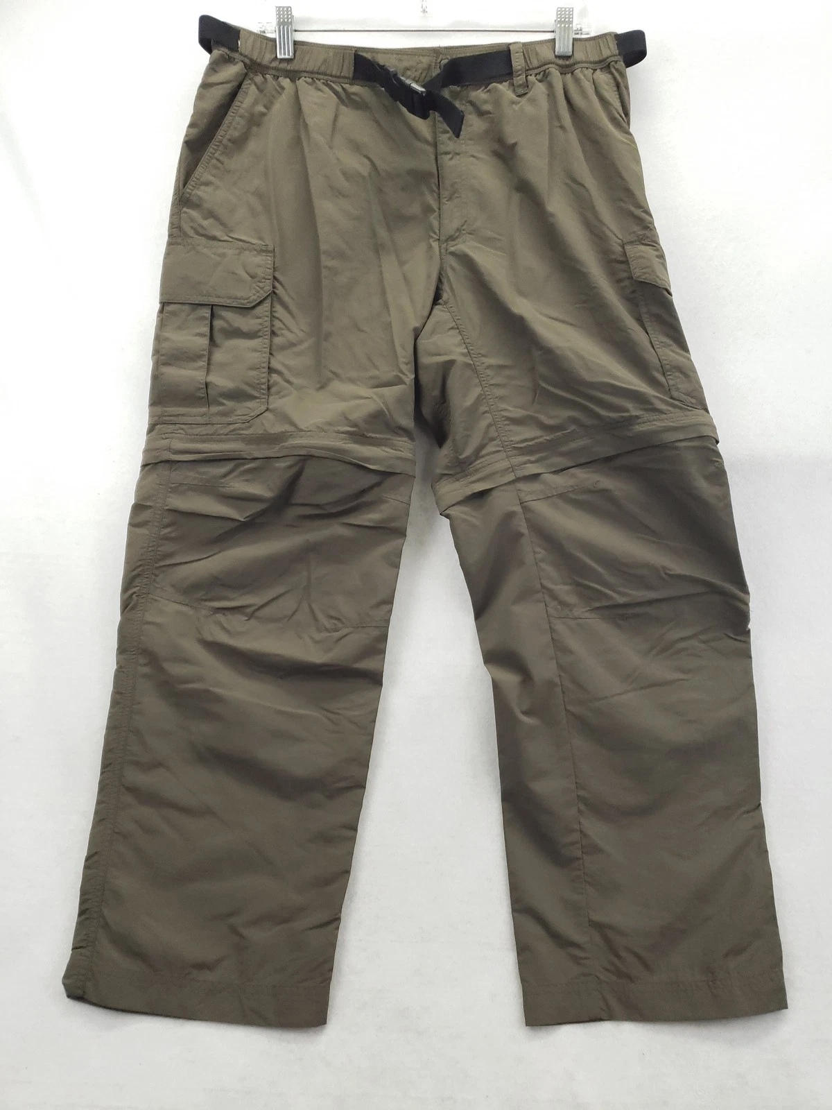 Gander Mountain Guide Series Pants Mens Large 30 Green Convertible Cargo