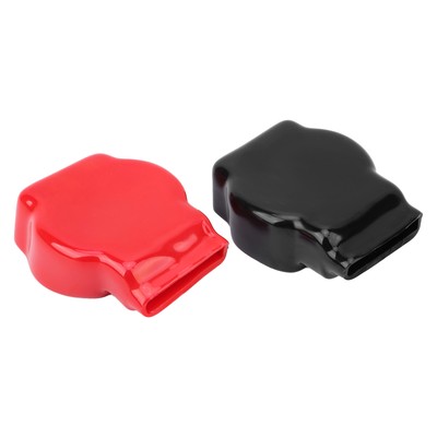 _Pair Battery Terminal Top Post Kit With Cover Copper Heat Shrink Tube Set