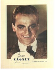 James Cagney 11x14" color photo