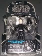 2015 STAR WARS 3.75  BLACK SERIES - IMPERIAL NAVY COMMANDER  14 - BLUE LINE