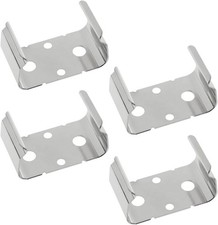 VAKTOK-4PCS Metal 9-Volt Battery Support clamp AA Double Holder...