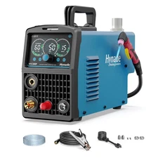 Plasma Cutter with Large LED Display, [Non-Touch Pilot Arc] [Air Sensor] hyna...