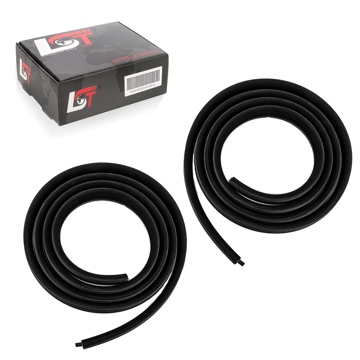2x Front Left Right Door Seal Rubber Profile for BMW 5 Series E60 E61