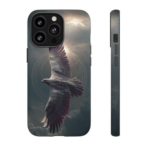 Eagle Soaring Dark Purple Wings Phone Case for iPhone, Samsung Galaxy, Pixel - 第 96/239 張圖片