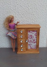 BOITE A BIJOUX - ARMOIRE A BIJOUX - MEUBLE POUPEE