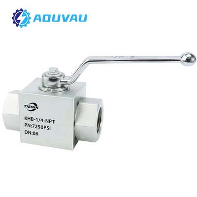 #ad #ad High Pressure Hydraulic Ball Valve 1 4#x27;#x27; NPT 7250 PSI 500bar 2 way Steel $22.79