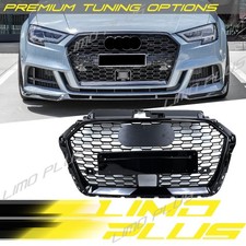 RS3 Style Honeycomb Grille w/ACC for Audi A3 S3 8V Sportback 2017-2020