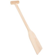 Wooden Canoe Sturdy Boat Lightweight Wooden Oar for Water