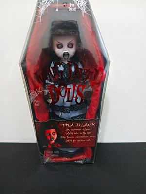 Mezco Living Dead Dolls Tina Black FACTORY SEALED
