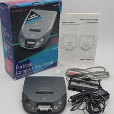 Vintage Optimus CD-3470 Portable Compact Digital Audio Player - Tested