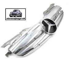 ?? Mercedes R170 SLK K&uuml;hlergrill K&uuml;hlerschutzgitter Ziergitter Grill TOP! Chrom