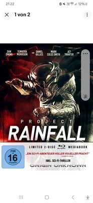 Projekt Rainfall+Origin Unknown Blu-Ray wie neu