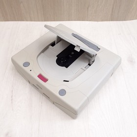 Sega Saturn white Console with 2 Virtua Gun controllers 5 games Japan NTSC-J