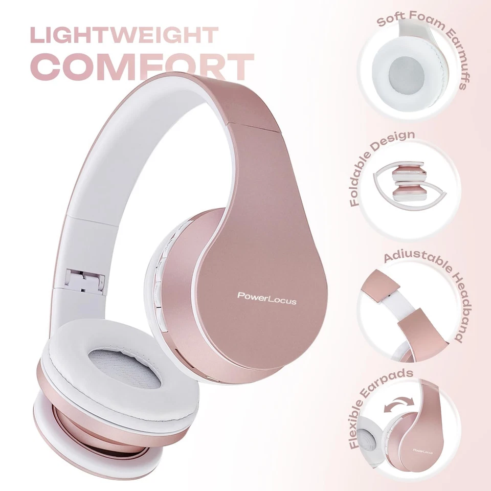 Casque Bluetooth sans Fil Pliable Casque Audio Stéréo Oreillette Bluetooth av... - Photo 2/4
