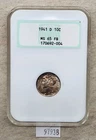 WPCoins ~ 1941-D NGC MS-65 Mercury Dime Full Bands