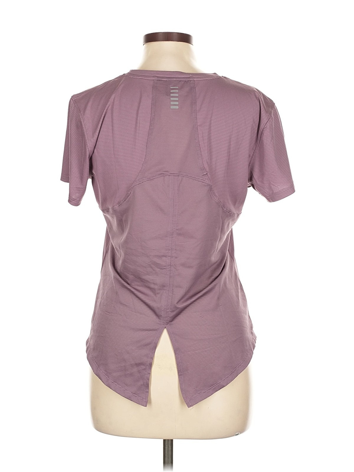 Under Armour Women Purple Active T-Shirt L thumbnail 2