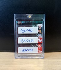 JOE MONTANA TRIPLE  AUTO JOE CARD # T-9 LEAF PRO SET PURE 2024 TRIOGRAPHY 1/1 