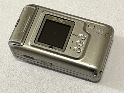 Pantech PG-6100 Silver Vintage GSM mobile phone Untested