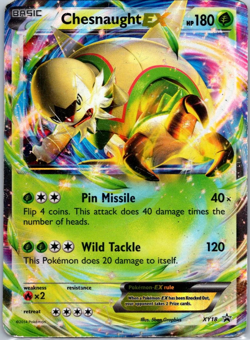 Chesnaught EX XY18 Promo XY Promos 2013 HP
