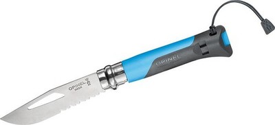 OPINEL Taschenmesser No.08 Outdoor Blau/Grau 254268