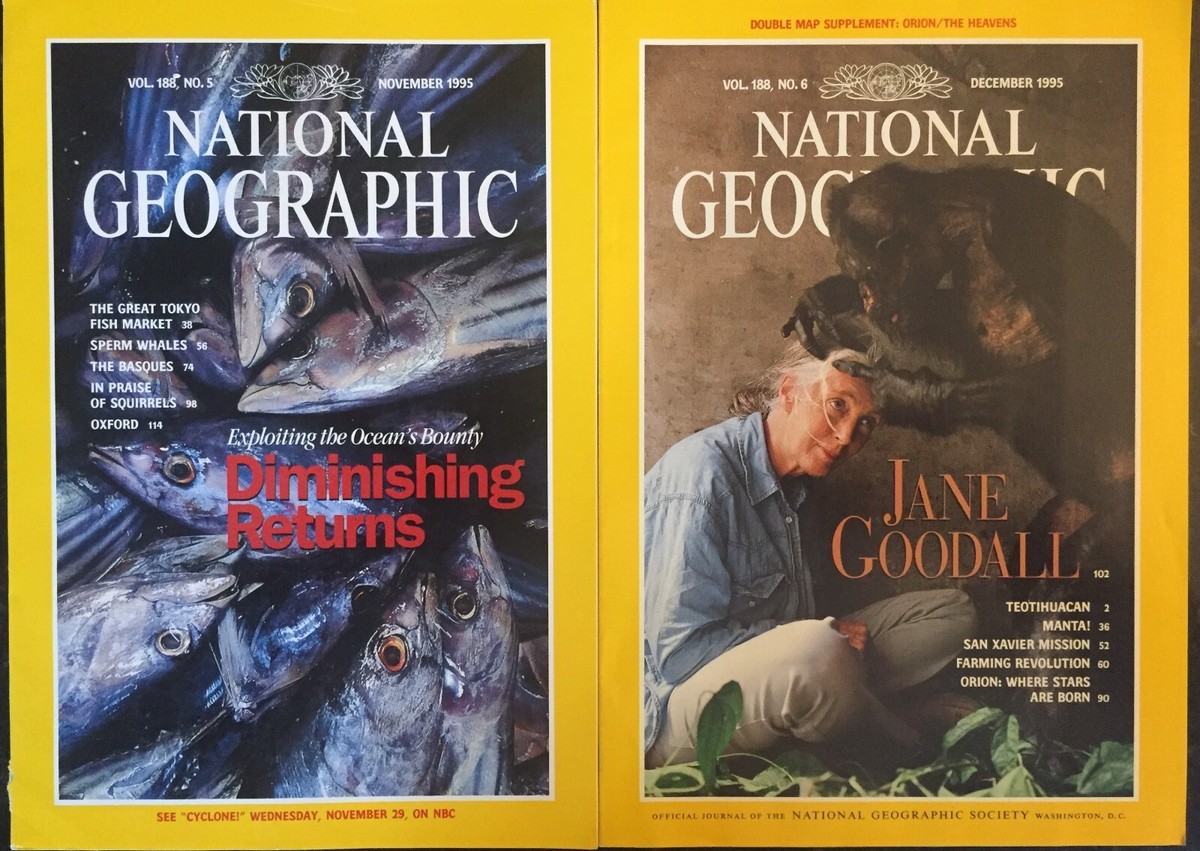 National Geographic Magazine 1995 All 12 Issues | eBay