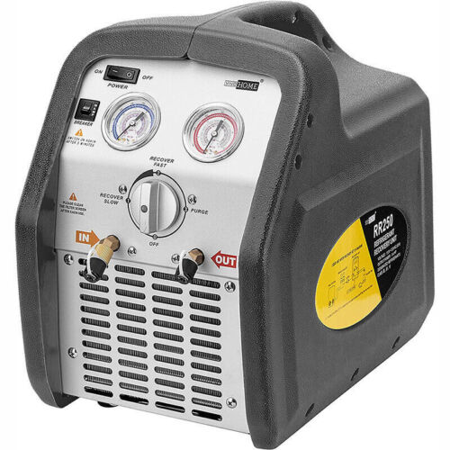 Máquina de recuperación de refrigerante 3/4 HP monocilíndrico AC HVAC herramienta de reciclaje 1750 rpm - Imagen 8 de 22
